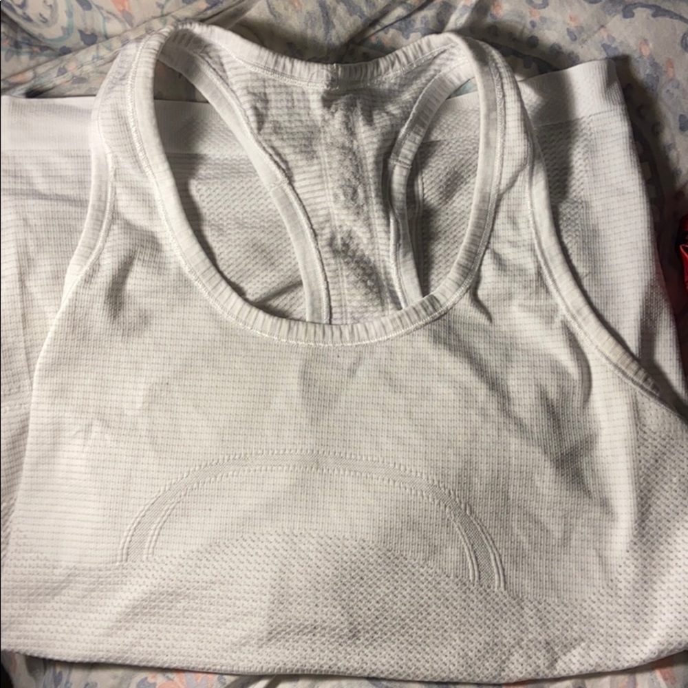 Lululemon White Swiftly Tech Racerback